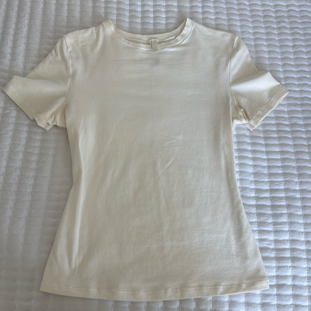 Skims cotton jersey short sleeve tee